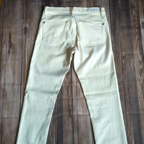 Rock & Republic Cream Straight Leg Jeans - Picture 7 of 12